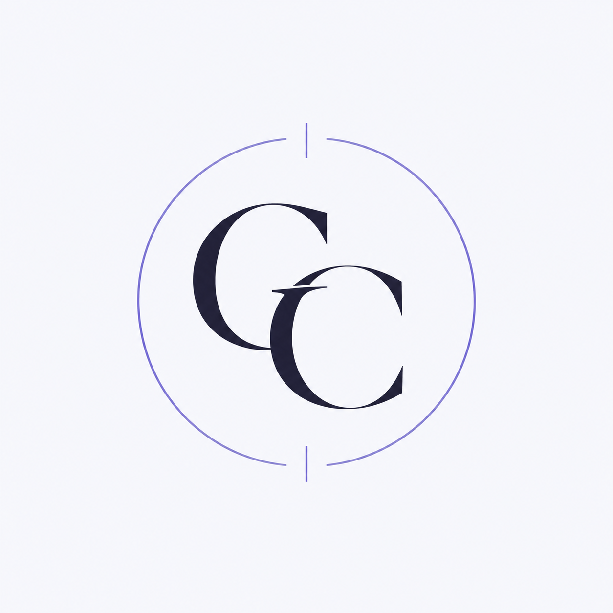 Monogramme GC — Guillaume Choffat