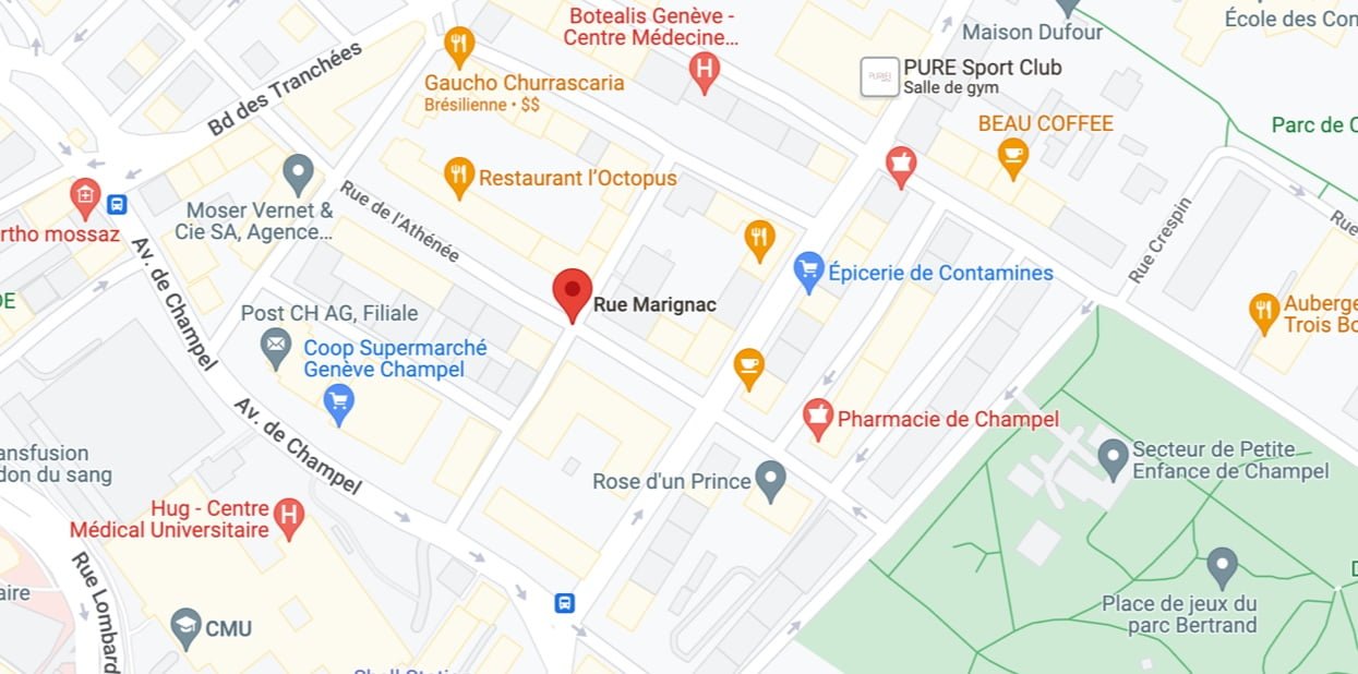 Guillaume Choffat Localisation Google Map